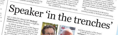 Speaker ‘in the&nbsp;trenches’