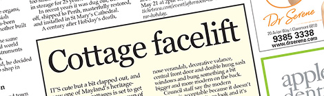 Cottage facelift