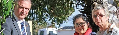 Sound wall cops a blast