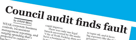 Council audit finds&nbsp;fault