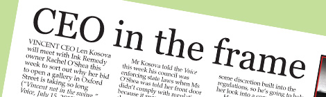 CEO in the&nbsp;frame