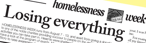 Losing everything: Part&nbsp;1