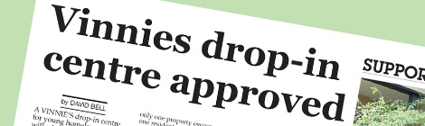 Vinnies drop-in centre&nbsp;approved