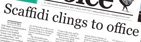 Scaffidi clings to&nbsp;office