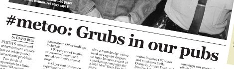 #metoo: Grubs in our&nbsp;pubs