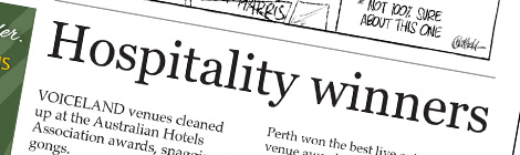 Hospitality winners