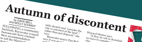 Autumn of discontent