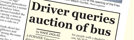 Driver queries auction of&nbsp;bus