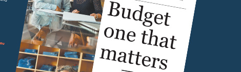 Budget one that&nbsp;matters