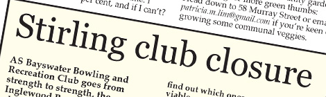 Stirling club closure