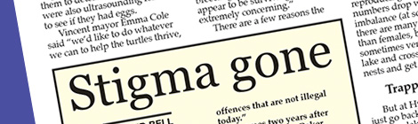 Stigma gone