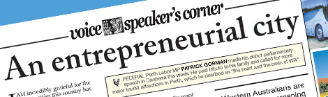 An entrepreneurial city