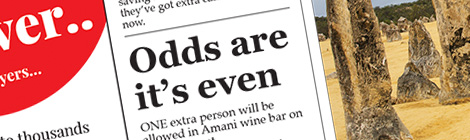 Odds are it’s even