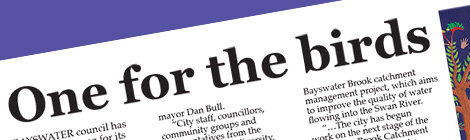 One for the&nbsp;birds