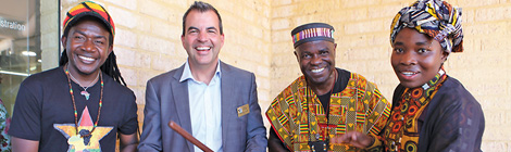 Drumming up a&nbsp;storm