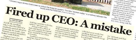 Fired up CEO: A mistake