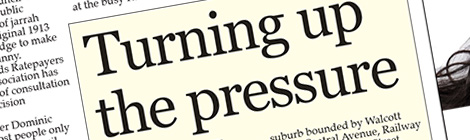 Turning up the pressure