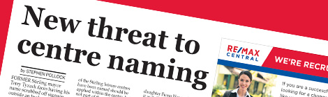 New threat to centre&nbsp;naming