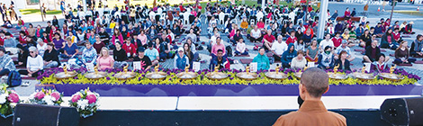 Birthday bash for&nbsp;Buddha