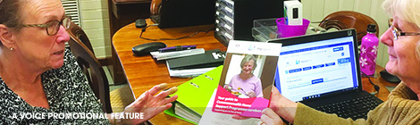 A helping hand through the system