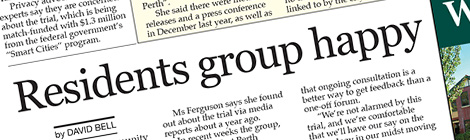 Residents group happy