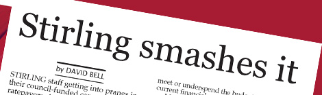Stirling smashes it