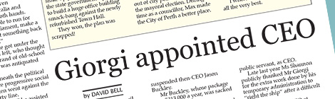 Giorgi appointed CEO