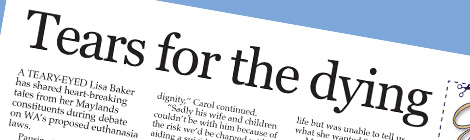 Tears for the&nbsp;dying