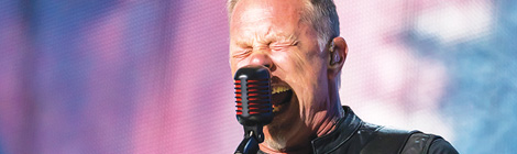 Not such a blast for Metallica frontman