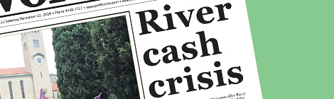 River cash crisis