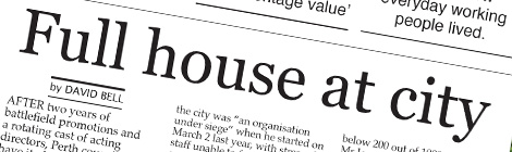 Full house at&nbsp;city