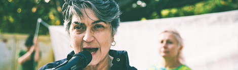 Protesters rock Fringe