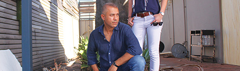 Electrocuted and burned