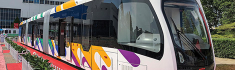 On track for tram first