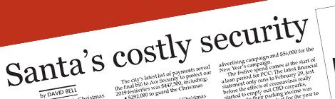 Santa’s costly security