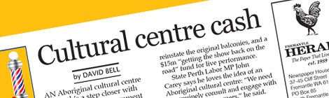 Cultural centre cash
