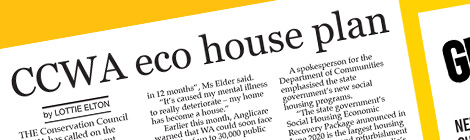 CCWA eco house&nbsp;plan