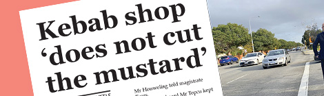 Kebab shop ‘does not cut the&nbsp;mustard’