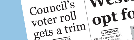 Council’s voter roll gets a trim