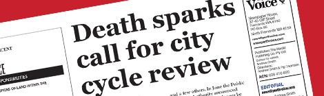 Death sparks call for city cycle&nbsp;review