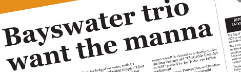 Bayswater trio want the manna