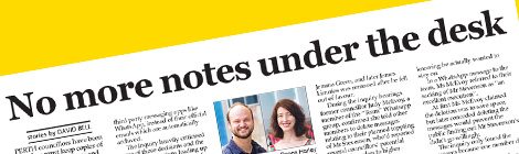 No more notes under the&nbsp;desk