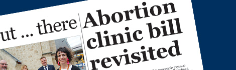Abortion clinic bill revisited