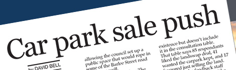 Car park sale&nbsp;push