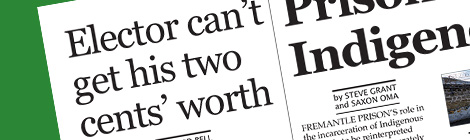 Elector can’t get his two cents’&nbsp;worth