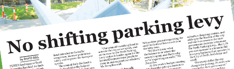 No shifting parking levy