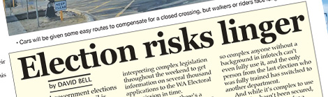 Election risks linger