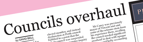 Councils overhaul