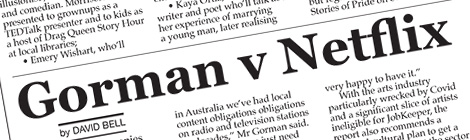 Gorman v Netflix