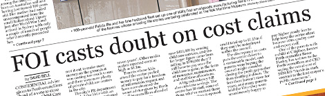 FOI casts doubt on cost&nbsp;claims